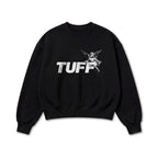 Moletom Boxy Careca TUFF Angel - Preto