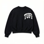 Moletom Boxy Careca TUFF Curve - Preto