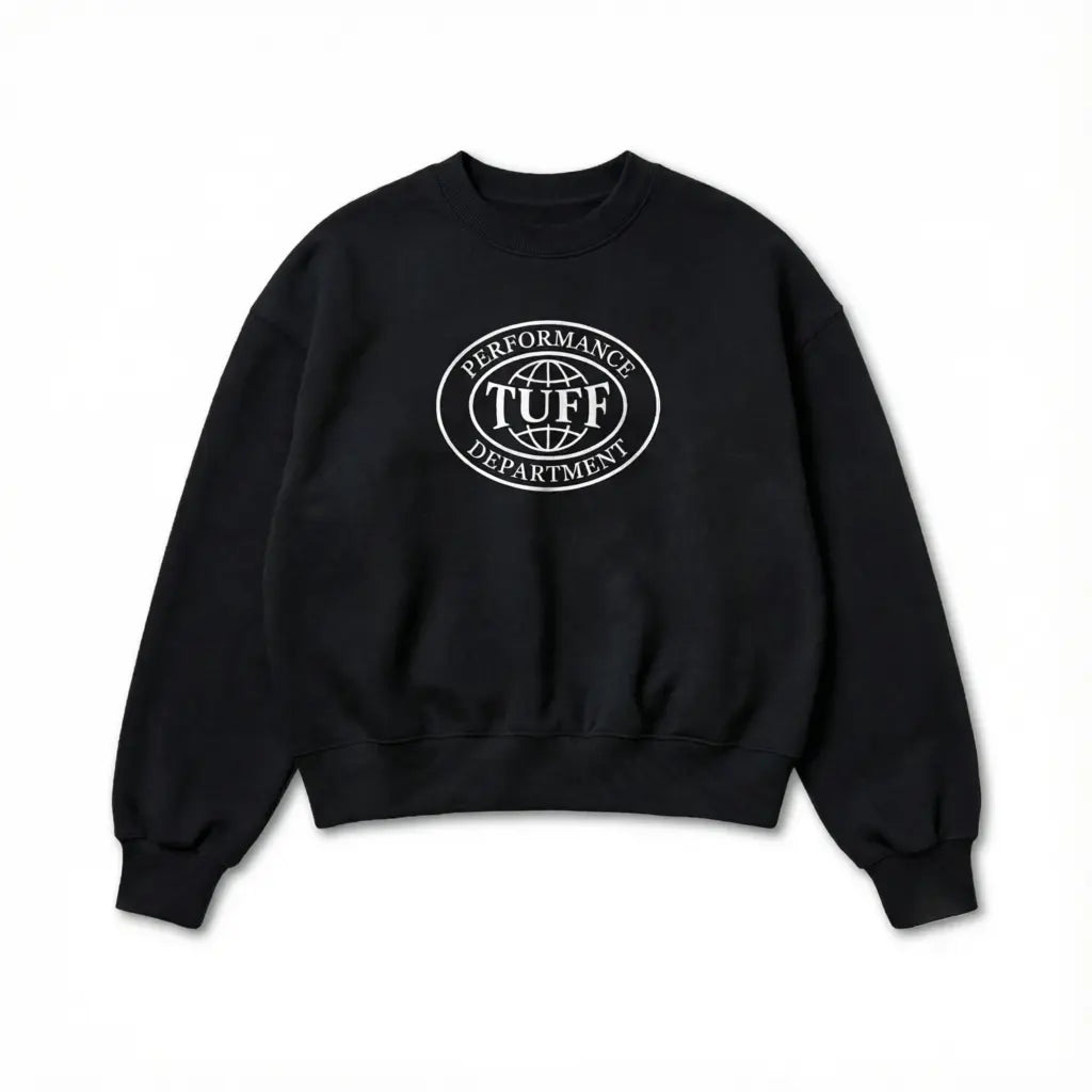 Moletom Boxy Careca TUFF Performance - Preto