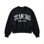 Moletom Boxy Careca Team 365 - Preto