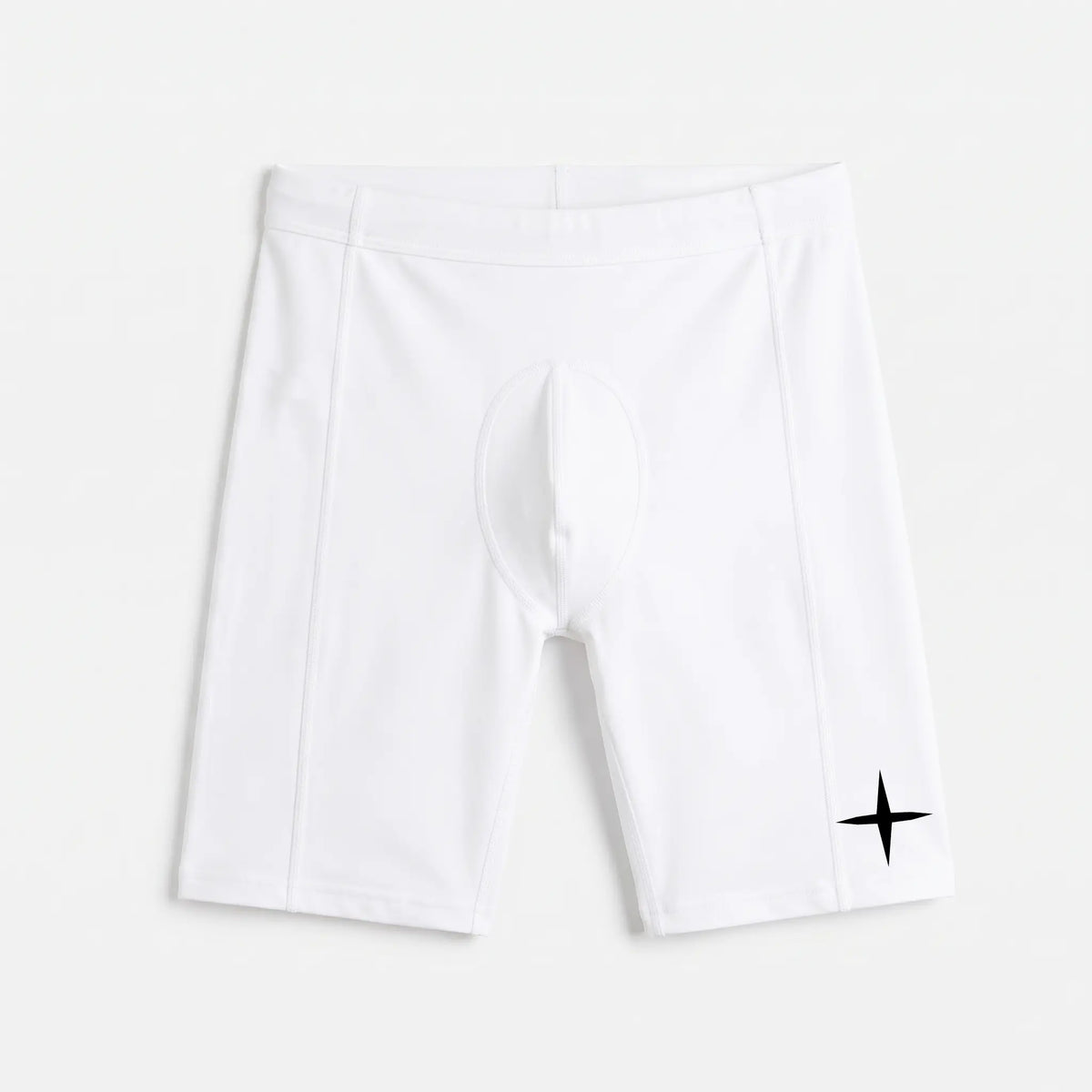 TUFF Compression Shorts - White