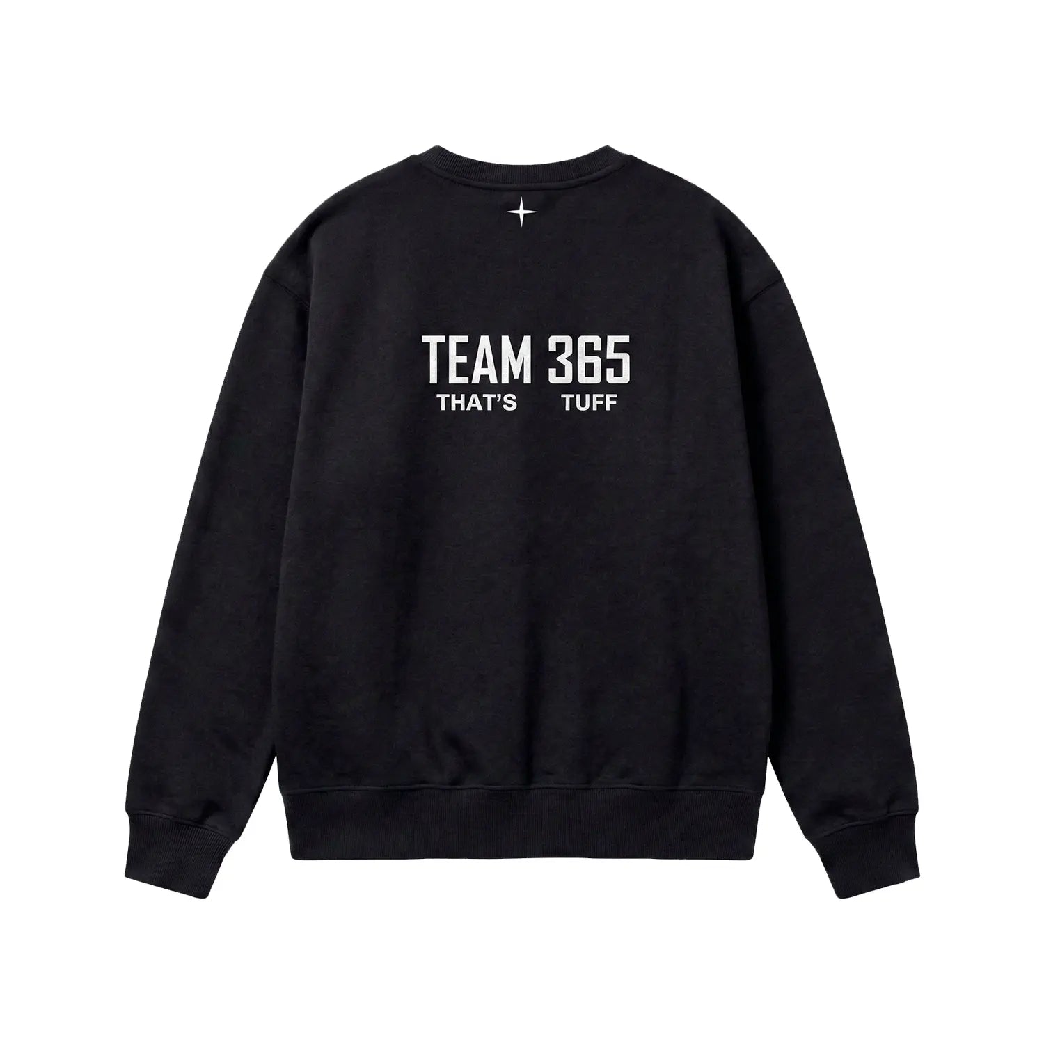 Moletom Careca All Day/Team 365 - Preto